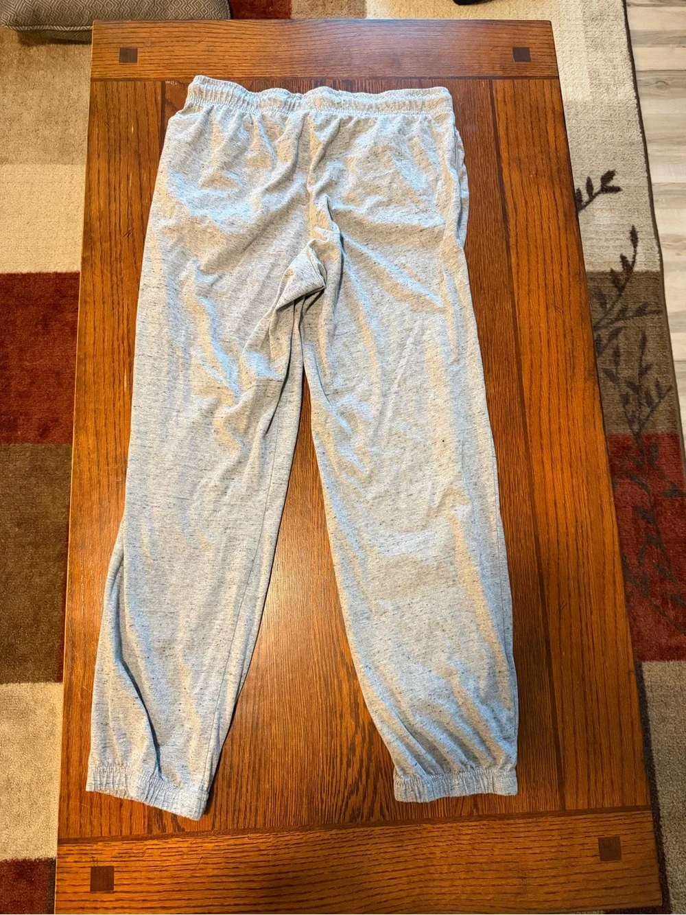 Nike Light Gray Men's Jogger Sweatpants with Drawstring